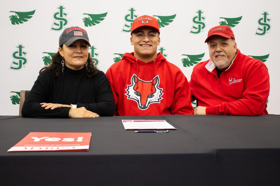 St. Joseph's Jeremy DeCaro signed to play football for Marist
