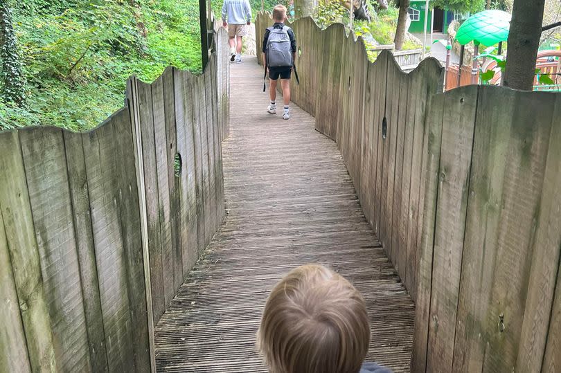I took my kids to the overlooked theme park near Yorkshire border that's built into a hill