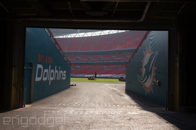 Miami Dolphins at Wembley Stadium