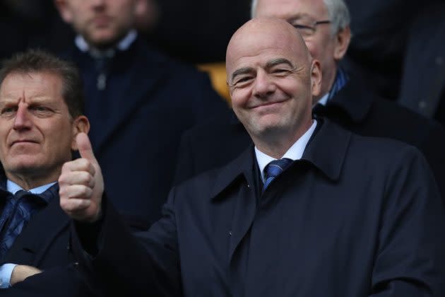 Infantino Reelected as FIFA President, Pledges Record Revenues - Yahoo  Sports