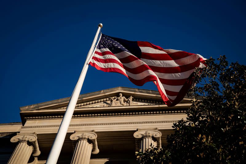 FILE PHOTO: The U.S. Department of Justice Building