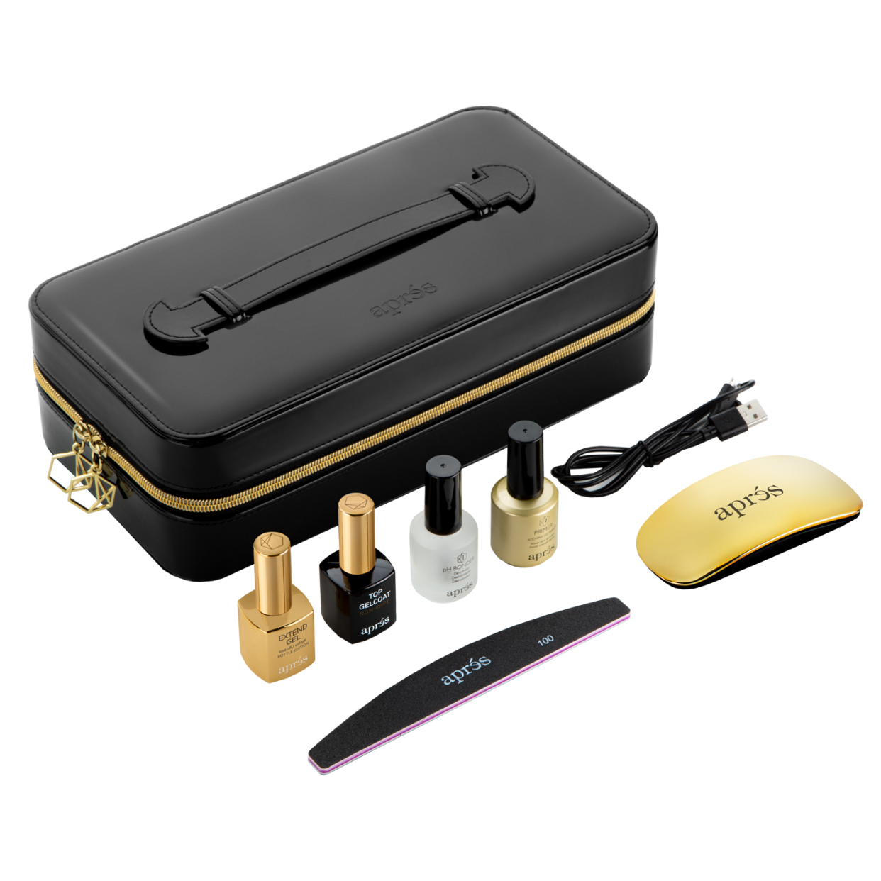 <p><a href="https://apresnail.com/products/gel-x-nail-extension-kit" rel="nofollow noopener" target="_blank" data-ylk="slk:Shop Now;elm:context_link;itc:0;sec:content-canvas" class="link rapid-noclick-resp">Shop Now</a></p><p>Nail Extension Kit</p><p>apresnail.com</p><p>$106.98</p>