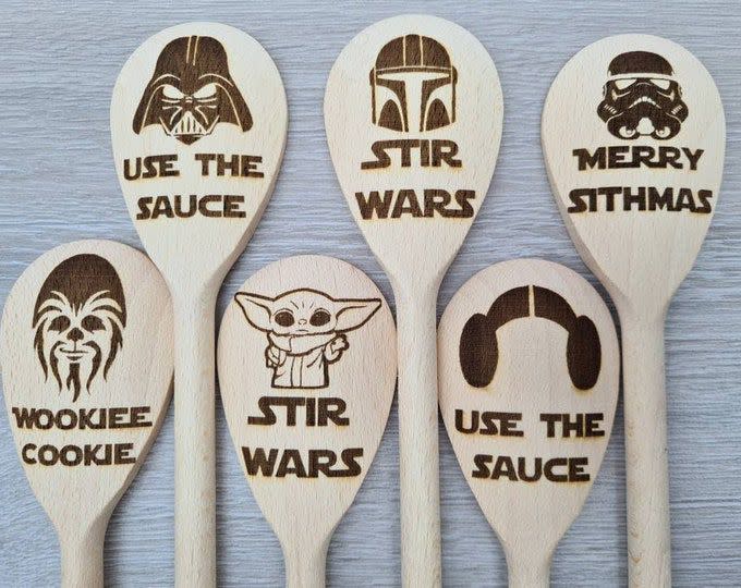 Star Wars Inspired Spoons and Spatulas