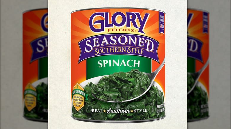 Glory Foods Seasoned Spinach