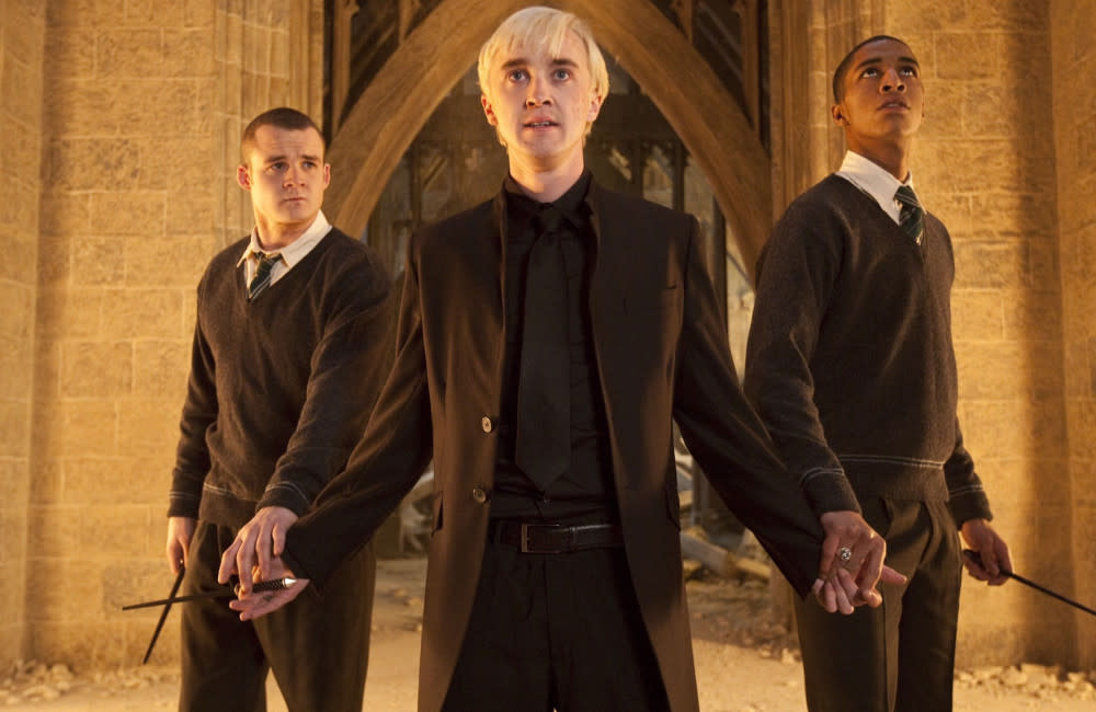 Tom Felton as Draco Malfoy credit:Bang Showbiz