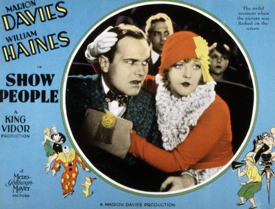 The silent film "Show People" will be shown at 7:30 p.m. Saturday at the Canton Palace Theatre. Starring Marion Davies, the 1928 comedy and romance film will be accompanied by organist Jay Spencer.