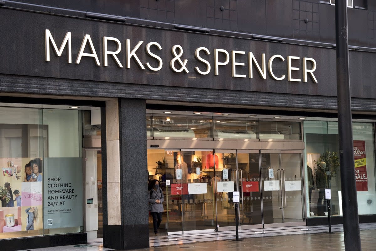 A Marks & Spencer store in London (PA Wire)