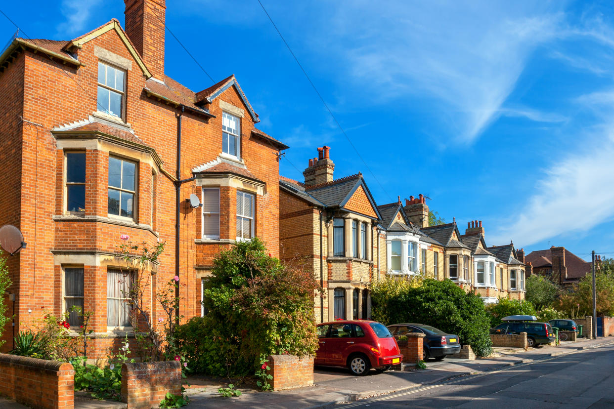 A row of houses