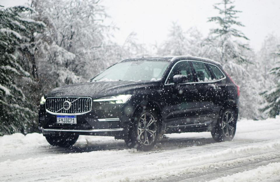 Volvo en la nieve