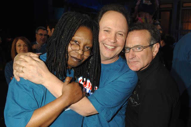 <p>Jeff Kravitz/FilmMagic</p> Whoopi Goldberg, Billy Crystal, Robin Williams, 2006