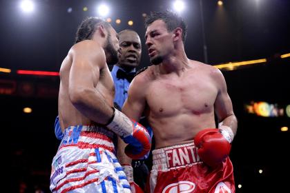 Robert Guerrero, right, was impressive in his loss to Keith Thurman in March. (Getty)