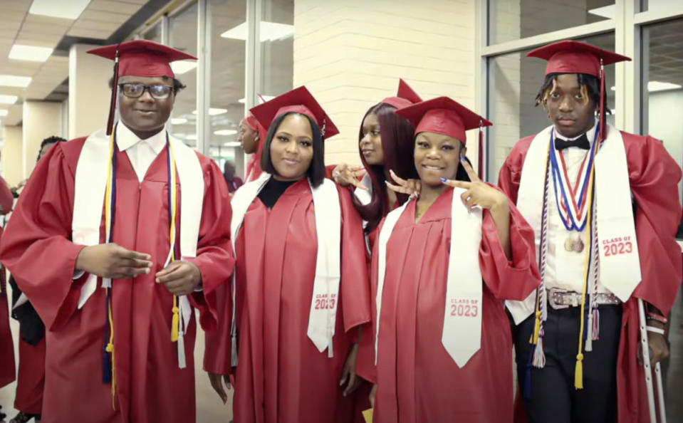 Pine Bluff Class of 2023 graduates (Pine Bluff School District)