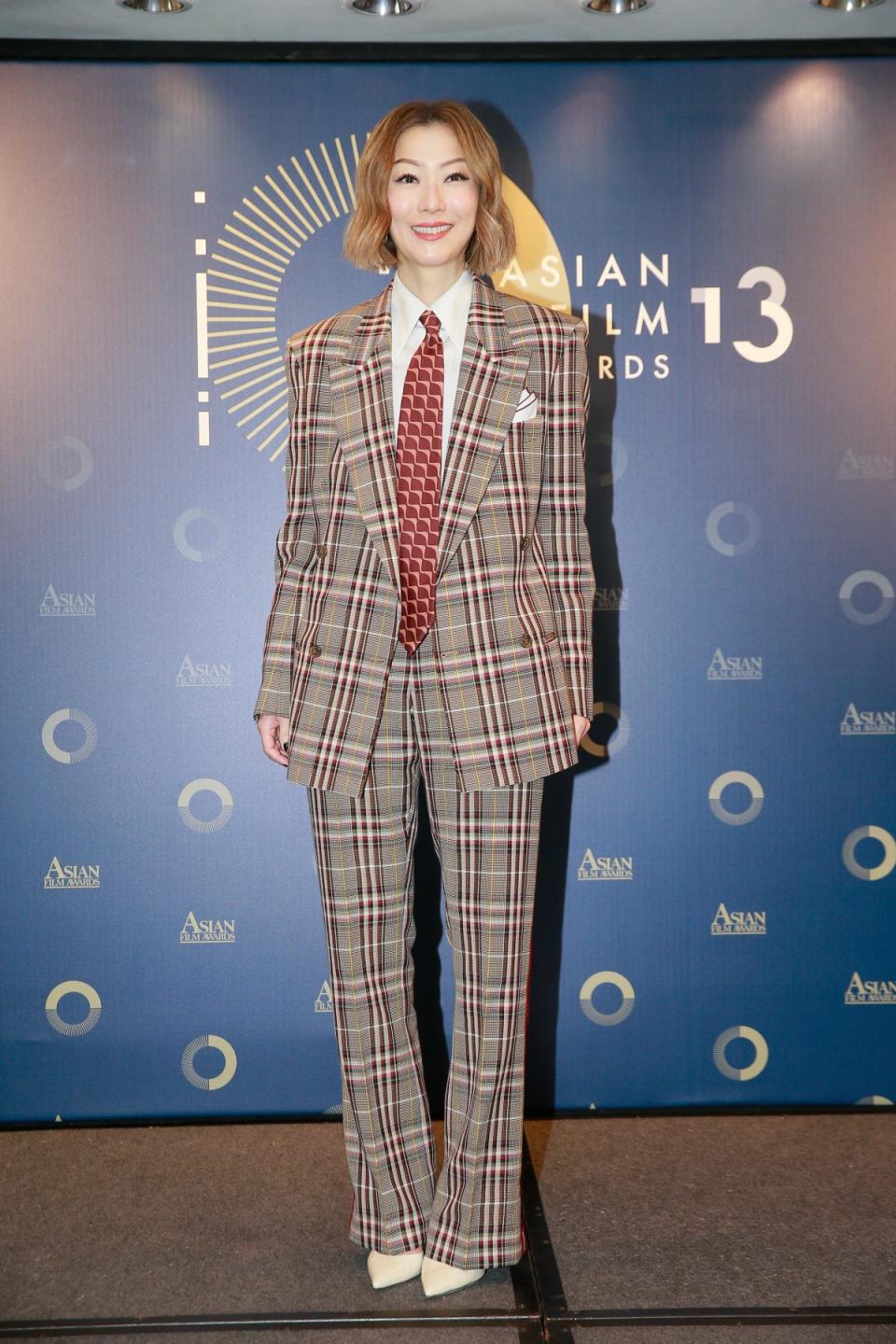 HONG KONG, CHINA - JANUARY 11: Singer/actress Sammi Cheng Sau-man attends the press conference of the 13th Asian Film Awards on January 11, 2019 in Hong Kong, China. (Photo by Visual China Group via Getty Images/Visual China Group via Getty Images)