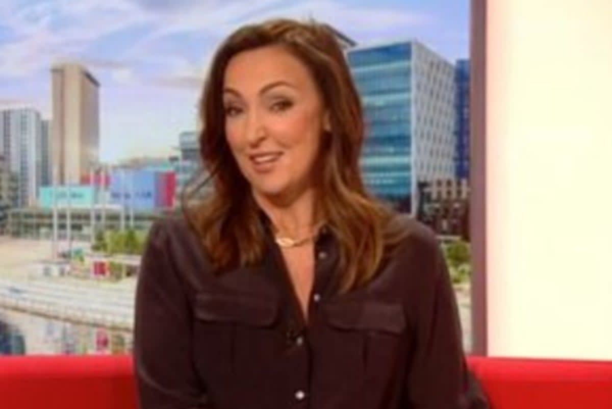Sally Nugent revealed that she was once an extra in an Oscar-winning film  (BBC)