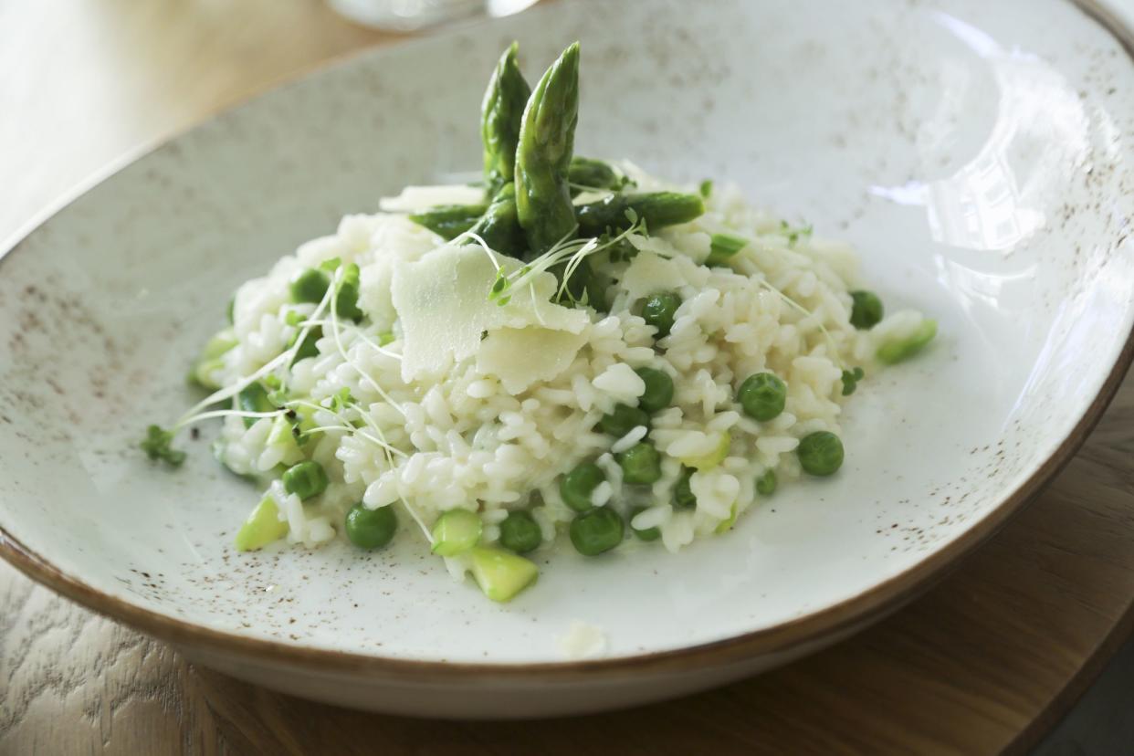 Pea Risotto