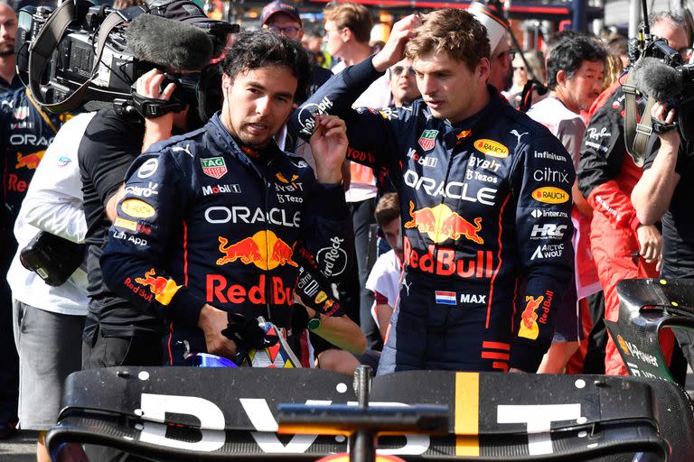 Sergio Checo Pérez y Max Verstappen, la alineación de pilotos de Red Bull Racing desató el caos y luego firmó la paz