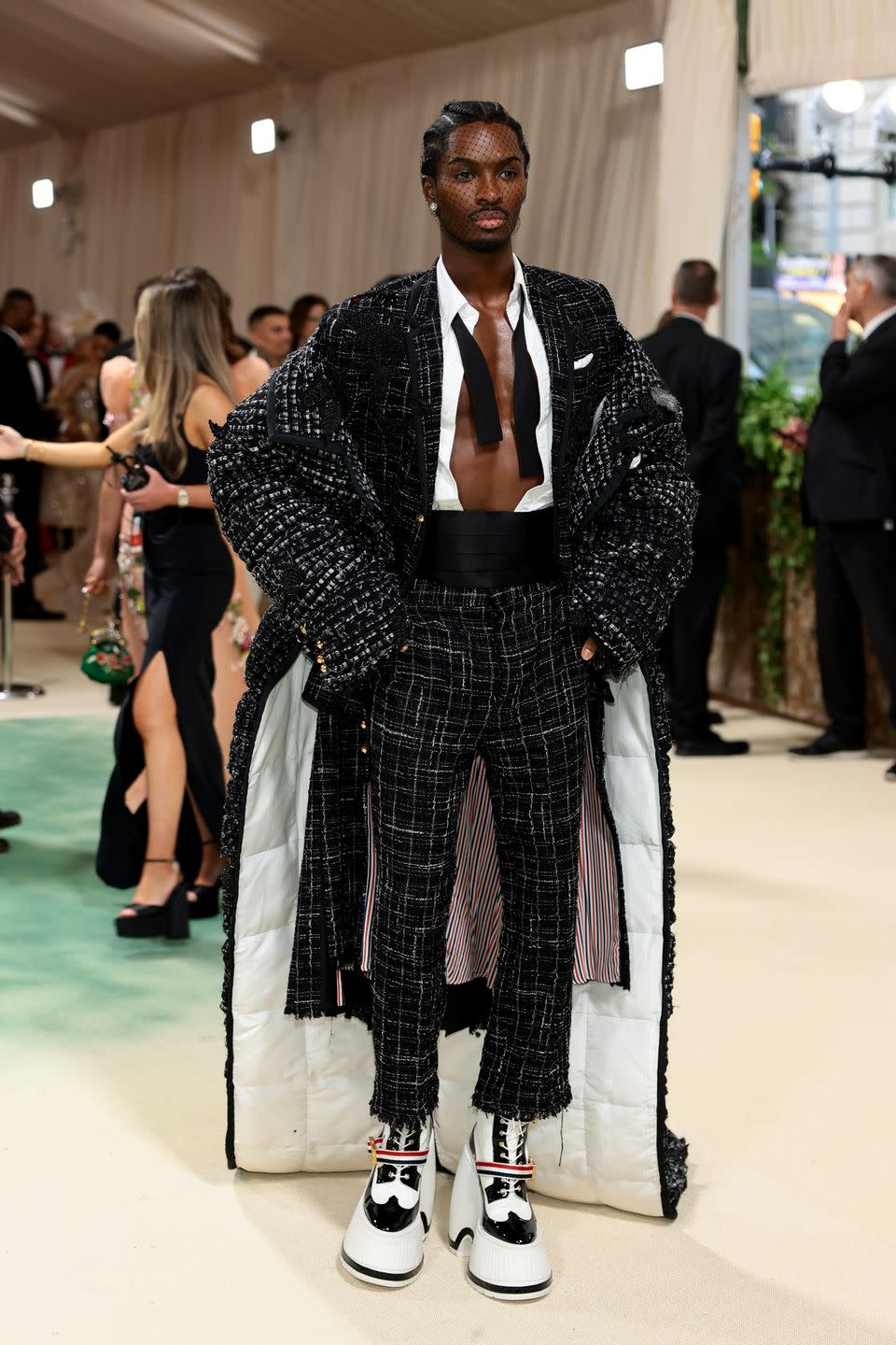 the 2024 met gala celebrating sleeping beauties reawakening fashion arrivals