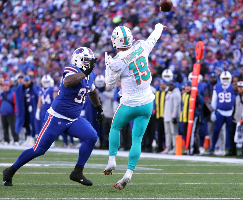 Losing DaQuan Jones is a major blow to the middle of the Bills' defensive line.