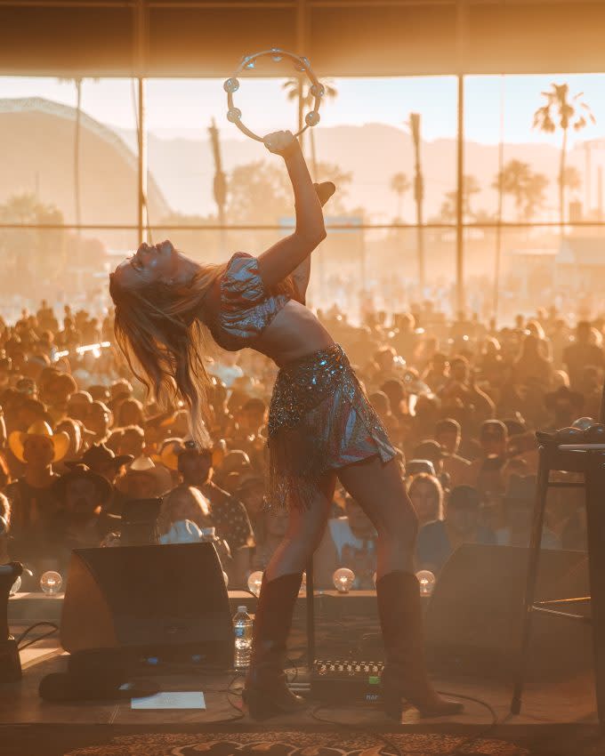 Margo Price performs at Stagecoach - Credit: Julian Bajsel