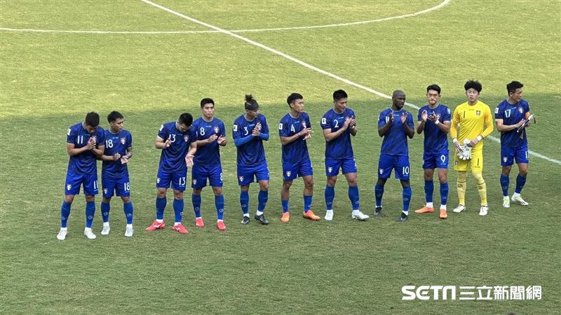 台灣男足主場0：2敗給吉爾吉斯，在世界盃資格賽苦吞3連敗。（圖／記者蔡厚瑄攝影）