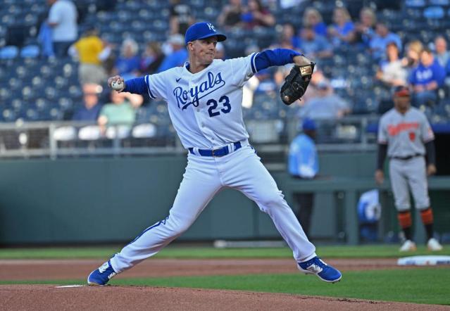 Zack Greinke pitches well, Michael Massey collects lone hit in