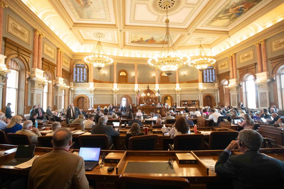 The Kansas Legislature passed a tax cut bill Tuesday during a special session.