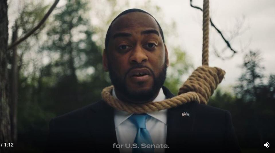 In a controversial new political ad, Charles Booker calls out incumbent U.S. Sen. Rand Paul for his stands on lynching legislation and civil rights.