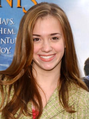 Andrea Bowen at the Hollywood premiere of Paramount Pictures' Lemony Snicket's A Series of Unfortunate Events