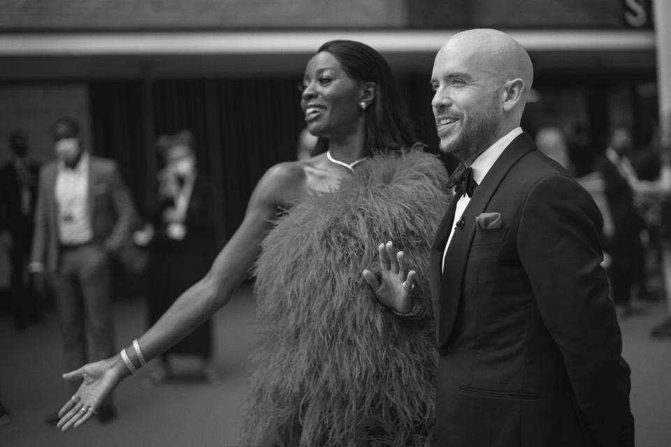 Odudu and Allen will also announce the nominees (Bafta/Sarah M Lee/PA)