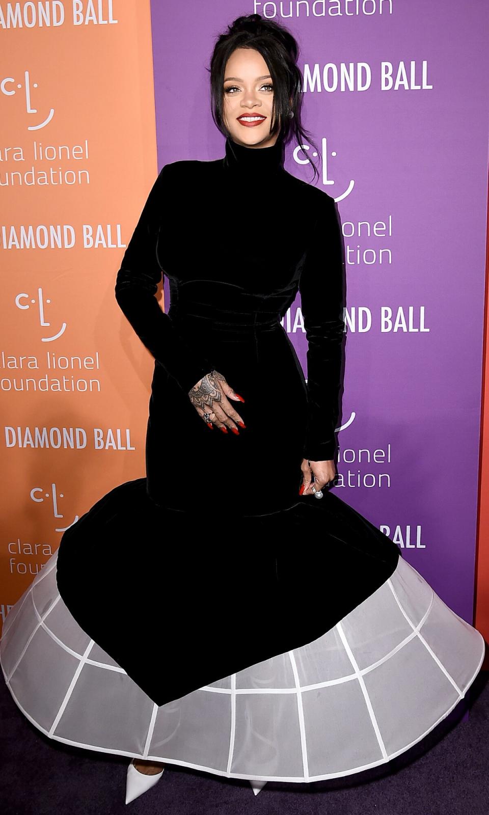 Rihanna attends Rihanna's 5th Annual Diamond Ball at Cipriani Wall Street on September 12, 2019 in New York City