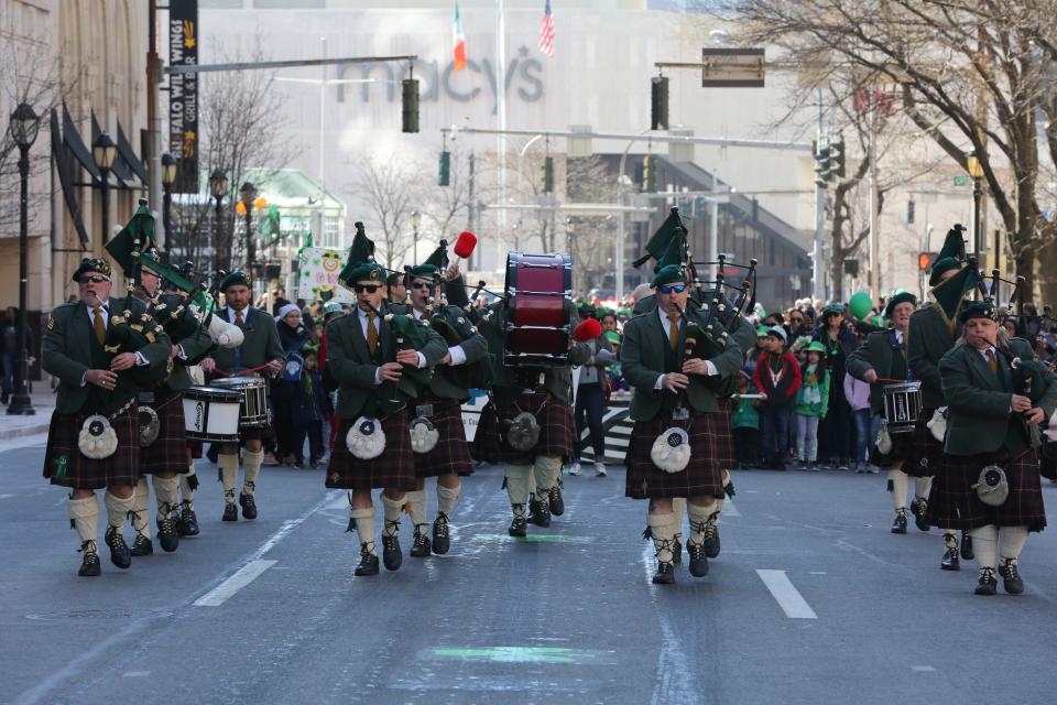 The 22nd annual White Plains St. Patrick's Day parade along Mamaroneck Avenue in White Plains March 9, 2019.  