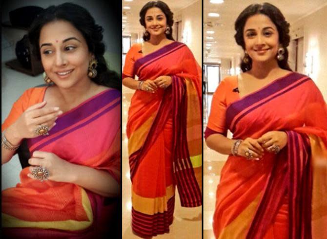 vidya balan saree South Indian Silk Sarees