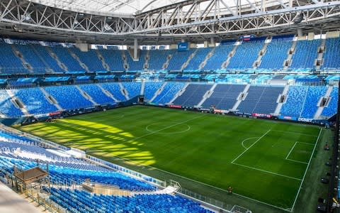 Saint Petersburg Stadium - Credit: AFP