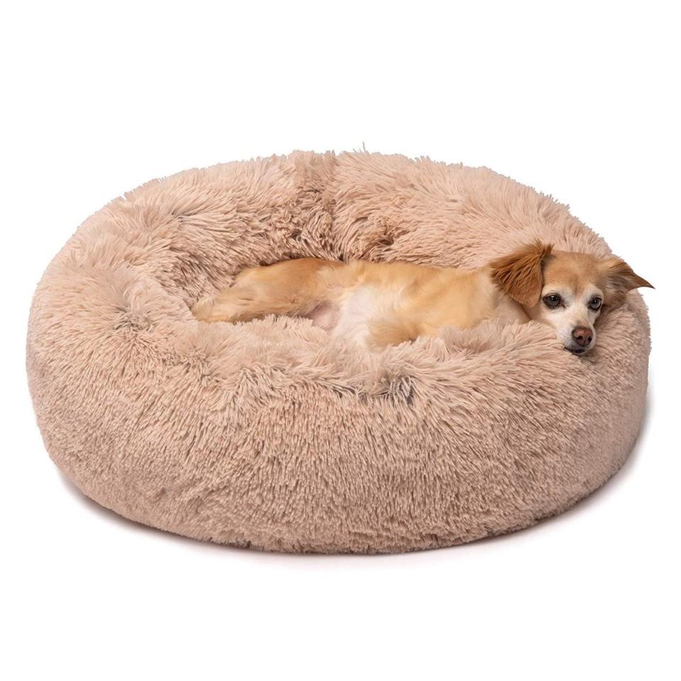 friends-forever-self-warming-donut-dog-bed