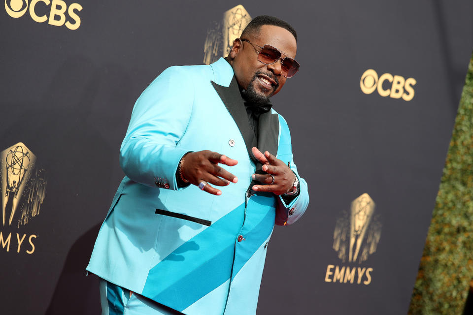 <p><strong>"I got vaxxed. I did not have a reaction like Nicki Minaj's cousin's friend."</strong></p> <p>— Cedric the Entertainer, simultaneously celebrating the fully-vaccinated Emmys crowd while <a href="https://people.com/tv/2021-emmy-awards-cedric-the-entertainer-pokes-fun-at-nicki-minajs-vaccine-comments/" rel="nofollow noopener" target="_blank" data-ylk="slk:poking fun at Nicki Minaj's recent comments regarding the vaccine;elm:context_link;itc:0;sec:content-canvas" class="link ">poking fun at Nicki Minaj's recent comments regarding the vaccine </a></p>