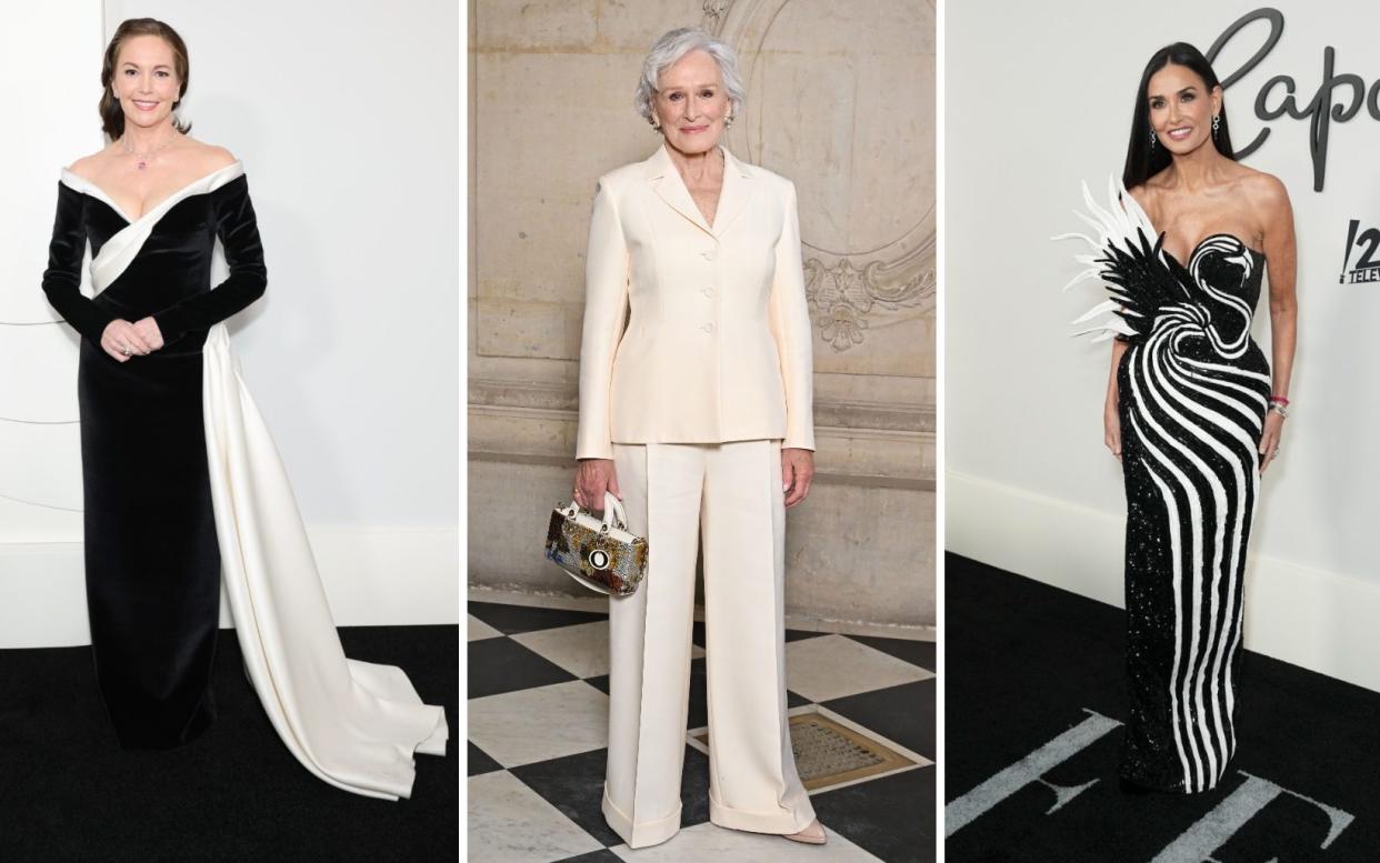 Diane Lane, Glenn Close and Demi Moore boasting ageless glamour on the red carpet this week