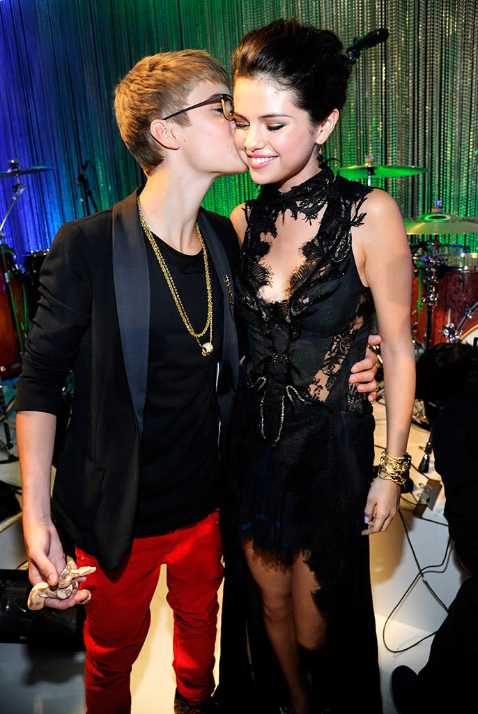 Justin Bieber and Selena Gomez