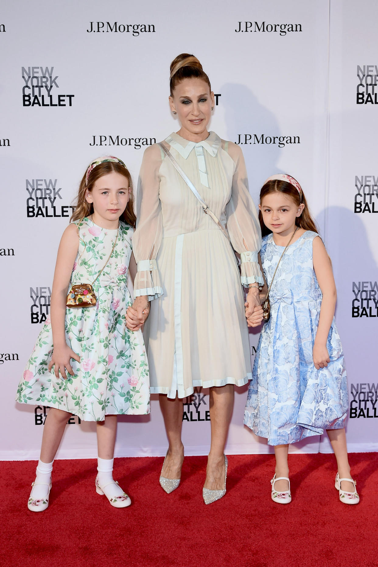 The family attend New York City Ballet 2018 Spring Gala at Lincoln Center on May 3, 2018 in New York City. (Steven Ferdman / Getty Images)