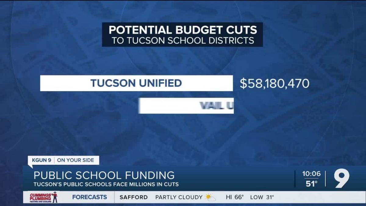 Tucson public schools face millions in cuts if the Arizona Legislature