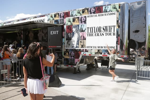 The City Of Glendale, Arizona Prepares For The Opening Night Of The Taylor Swift | The Eras Tour - Credit: John Medina/Getty Images