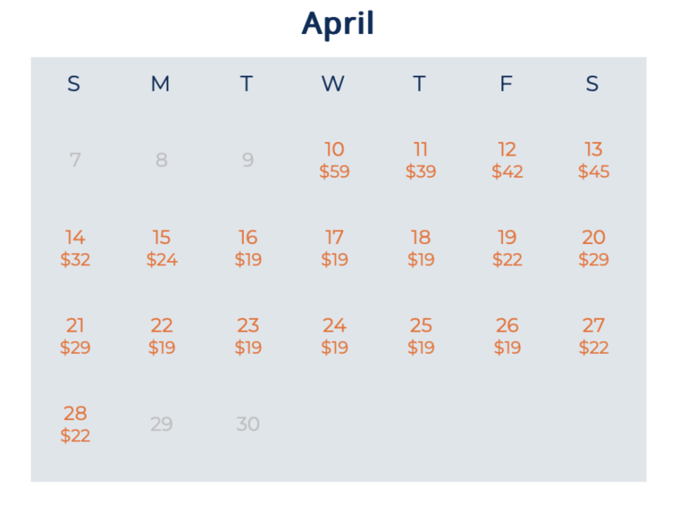 Arizona Snowbowl's ticket prices as of April 10th, 2024.<p>Arizona Snowbowl</p>