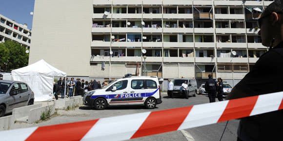 La police enquête sur un meurtre le 24 avril dernier à Marseille (PHOTO D'ILLUSTRATION) - -