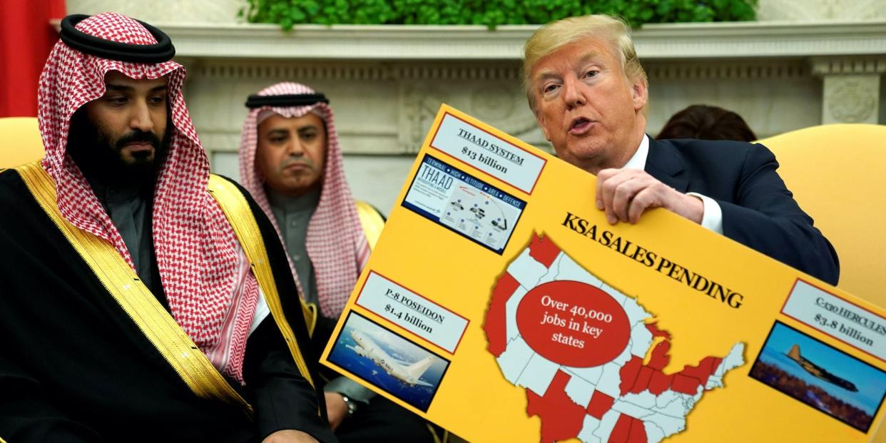 Trump Saudis