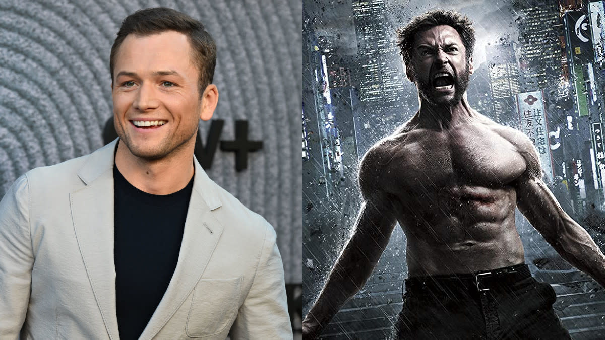 Taron Egerton has shed some light on his links to the role of Wolverine in the MCU. (Robyn Beck/AFP/Getty/20th Century Studios)