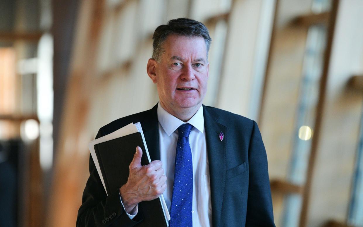 Murdo Fraser of the Scottish Tories, told MSPs that the spending plans had 'no friends outside this chamber'