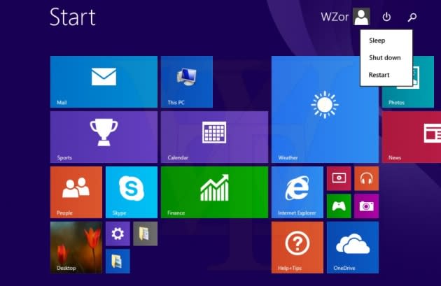 How to update Windows Store applications in Windows 8.1.