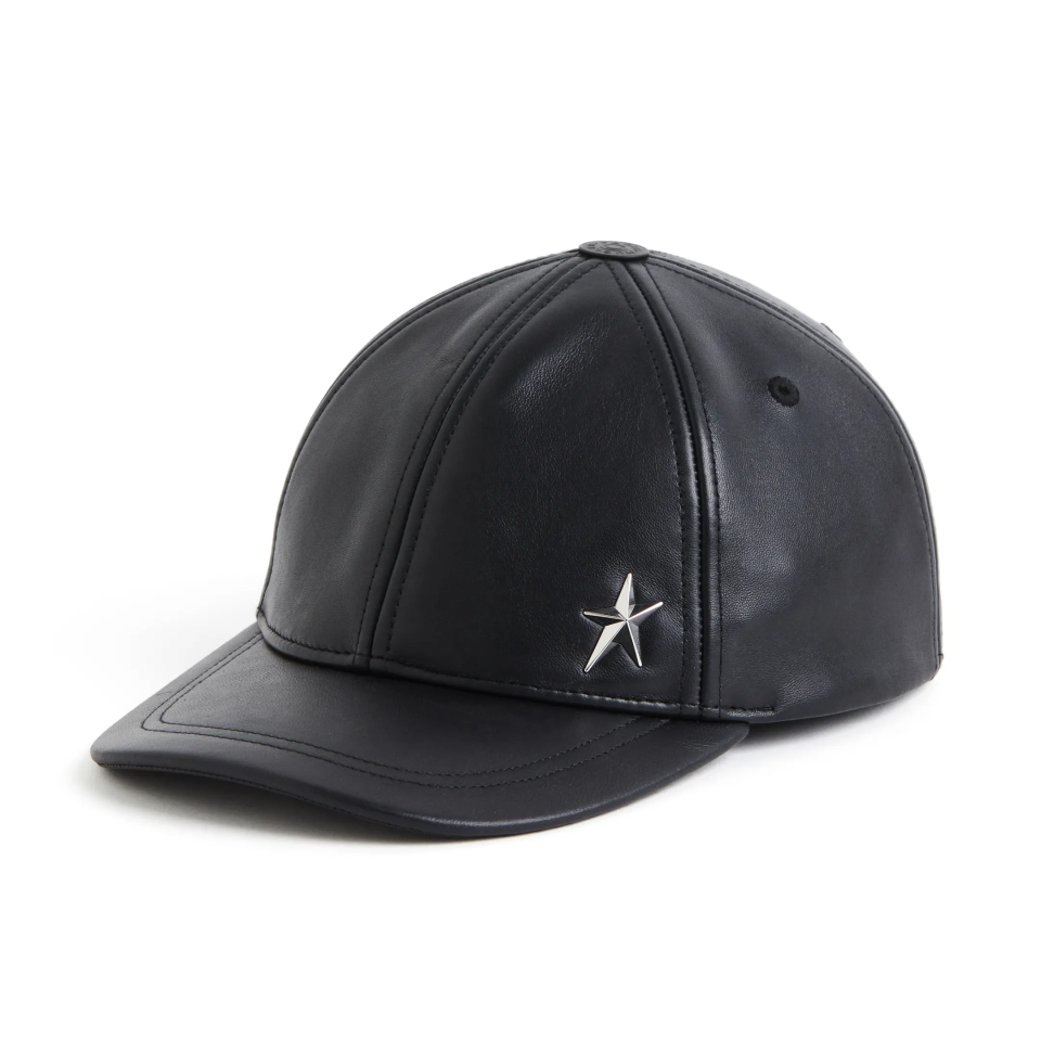 Mugler x H&M Leather Baseball Cap