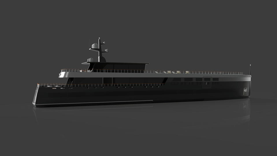 Anna Borla's Rossinavi Superyacht Concept Hide