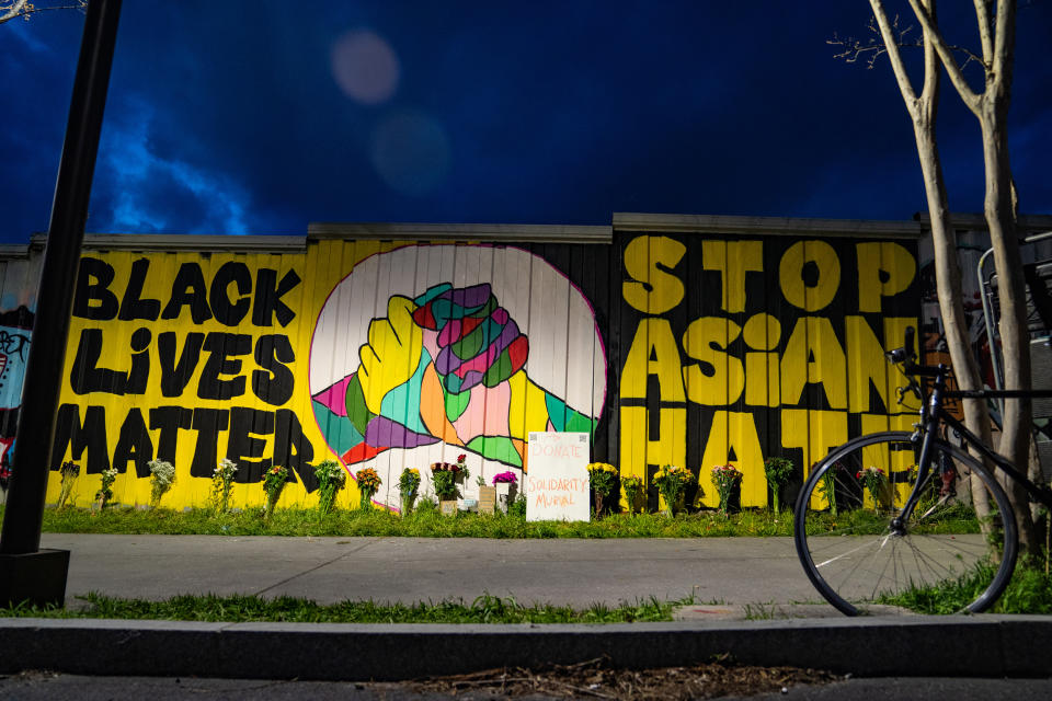 Activists In Atlanta Paint Murals In Solidarity With Asian American Community (Megan Varner / Getty Images file)
