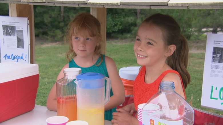 Lemonade-selling sisters face stiff competition this year